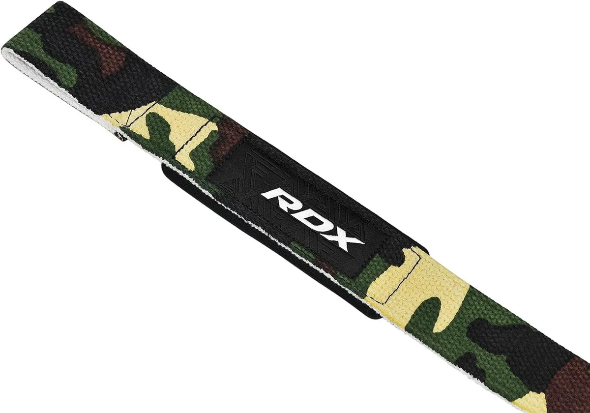 Лямки для тяги RDX бавовна 20,5х1,5 см зелений