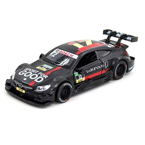 Автомодель MERCEDES-AMG C63 DTM черный TechnoDrive модель для коллекционирования машинка для фанатов