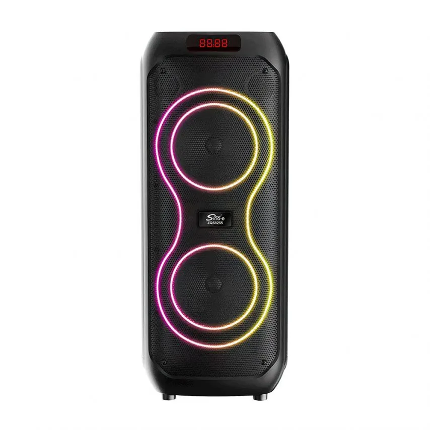 Портативна колонка ZQS8255 40W Bluetooth 203мм чорна