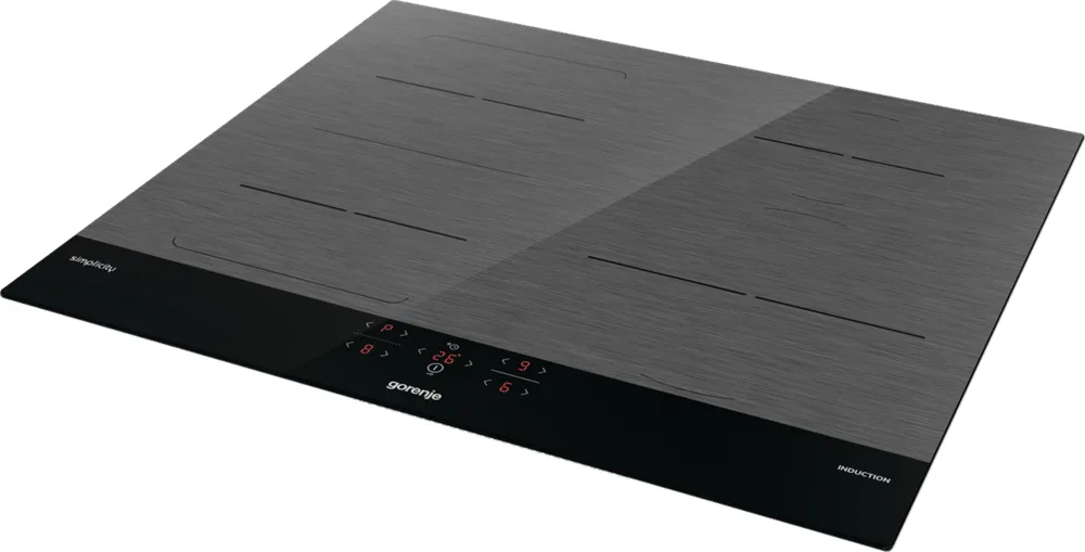 Электрическая варочная поверхность Gorenje Стеклокерамика 59,5х5,4х52 см Черная 4 конфорки