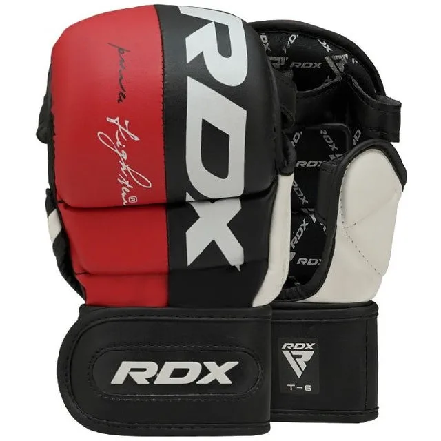 Рукавиці для ММА RDX штучна шкіра XL червоні