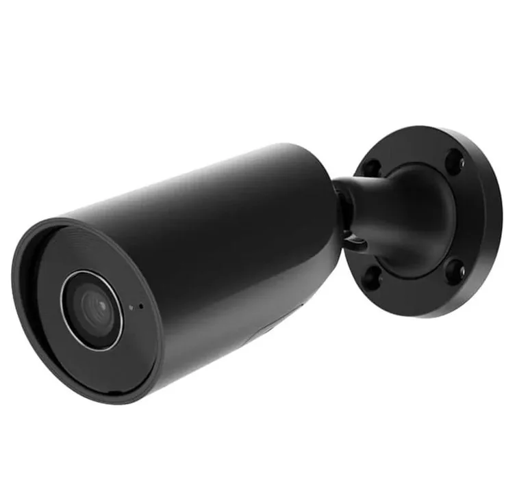 IP-камера проводная Ajax BulletCam, 5 МП, 4 мм, Poe, True WDR, IP 65, ИК 35 м, аудио, угол обзора 75° до 85°, уличная, черная.