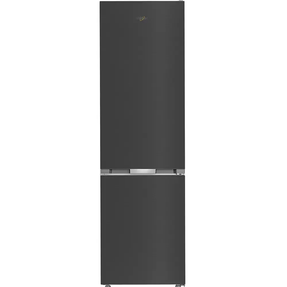 Холодильник Whirlpool з нижнім морозильником, габарити 203.5x60x66.3 см, об'єм холодильного відділу - 231 л, об'єм морозильного ві