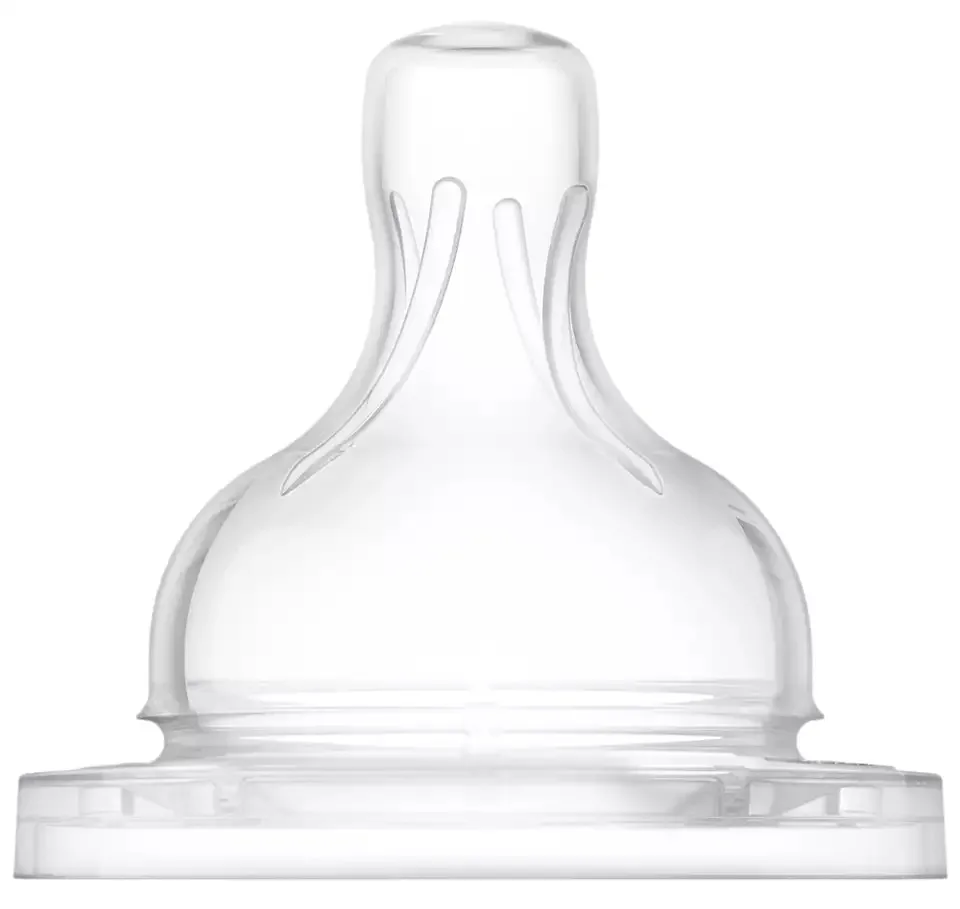 Соска Avent Anti-Colic 3міс+, силіконова, середній потік, 2шт