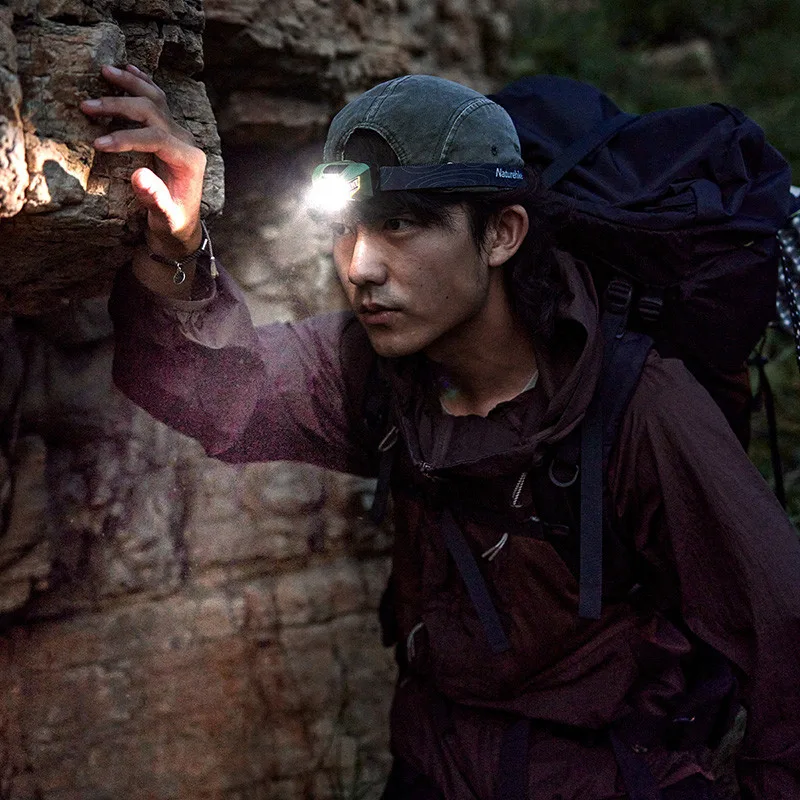 Налобний ліхтар Naturehike 5,8х3,4х3,4 см хакі ABS-пластик 47 г