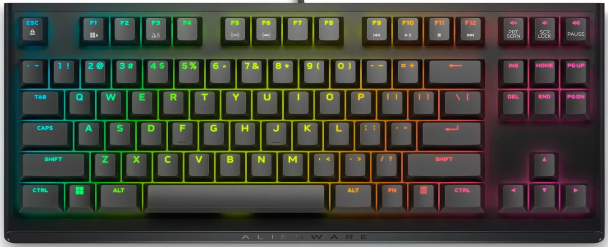 Клавіатура Dell Alienware Tenkeyless Gaming Keyboard - AW420K - Black