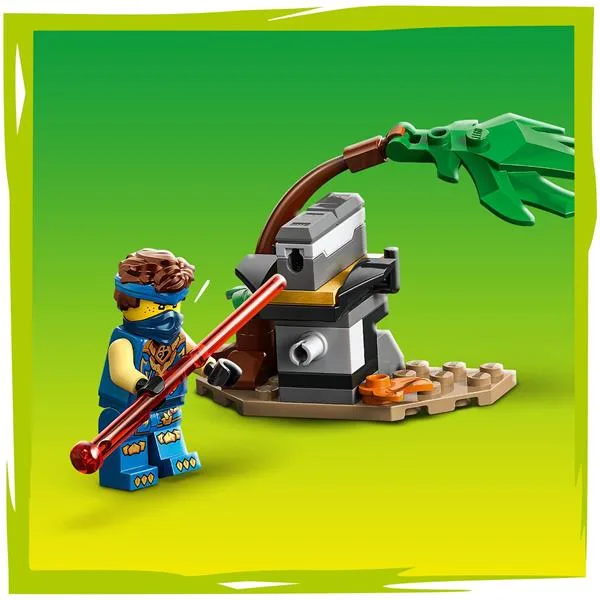 Конструктор LEGO Ninjago 387 деталей Трансформер Джея 26х22х8 см