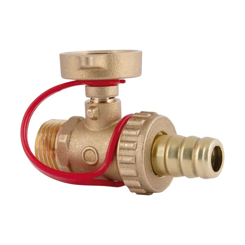 Кран зливний 1/2" прямий латунний ICMA CW617N 10 бар 95°C