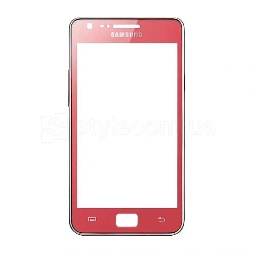 Скло дисплея Samsung червоне Original Quality для переклеювання 4,3 дюйма