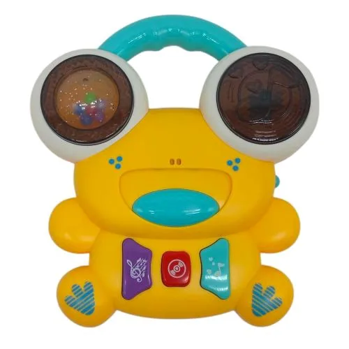 Музыкальное лягушонок Wtoys с украинской озвучкой для детей 1-3 года разноцветный