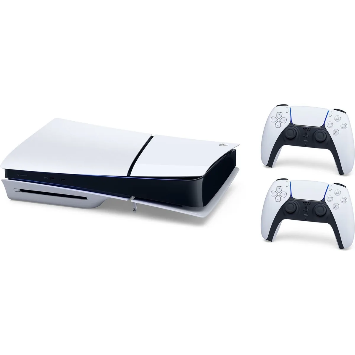 Ігрова консоль PlayStation 5 Slim Blu-ray (2 геймпади Dualsense)