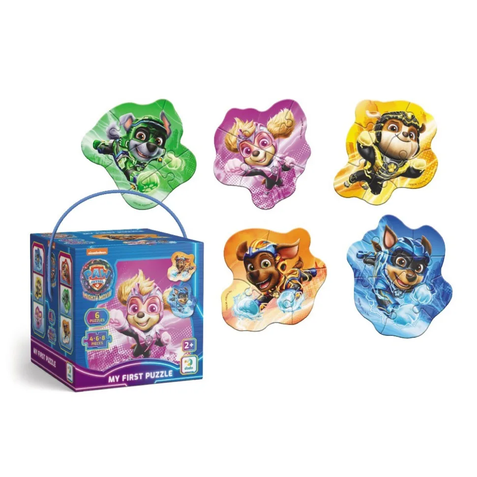 Дитячий пазл DoDo Toys 18 елементів картонний для дітей Щенячий патруль багатоколірний