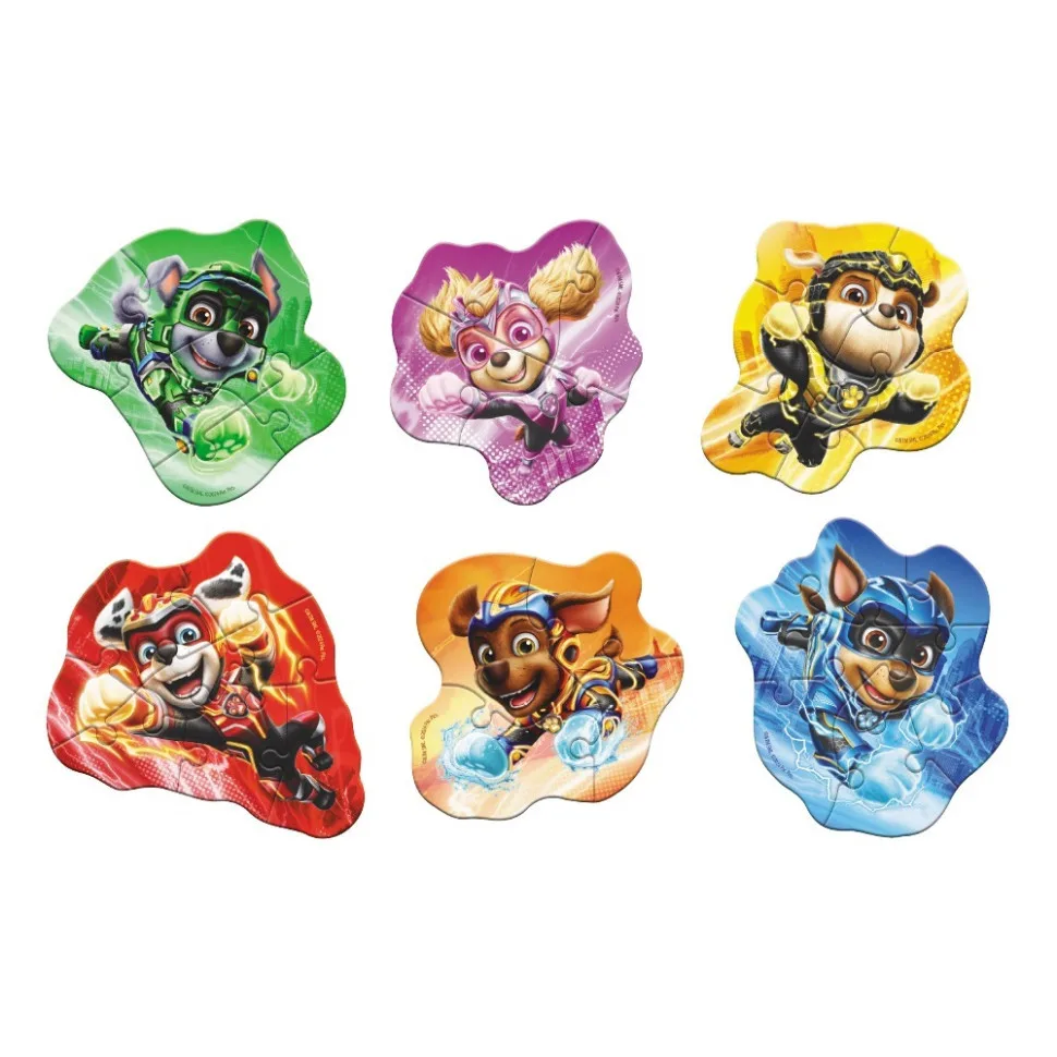 Дитячий пазл DoDo Toys 18 елементів картонний для дітей Щенячий патруль багатоколірний