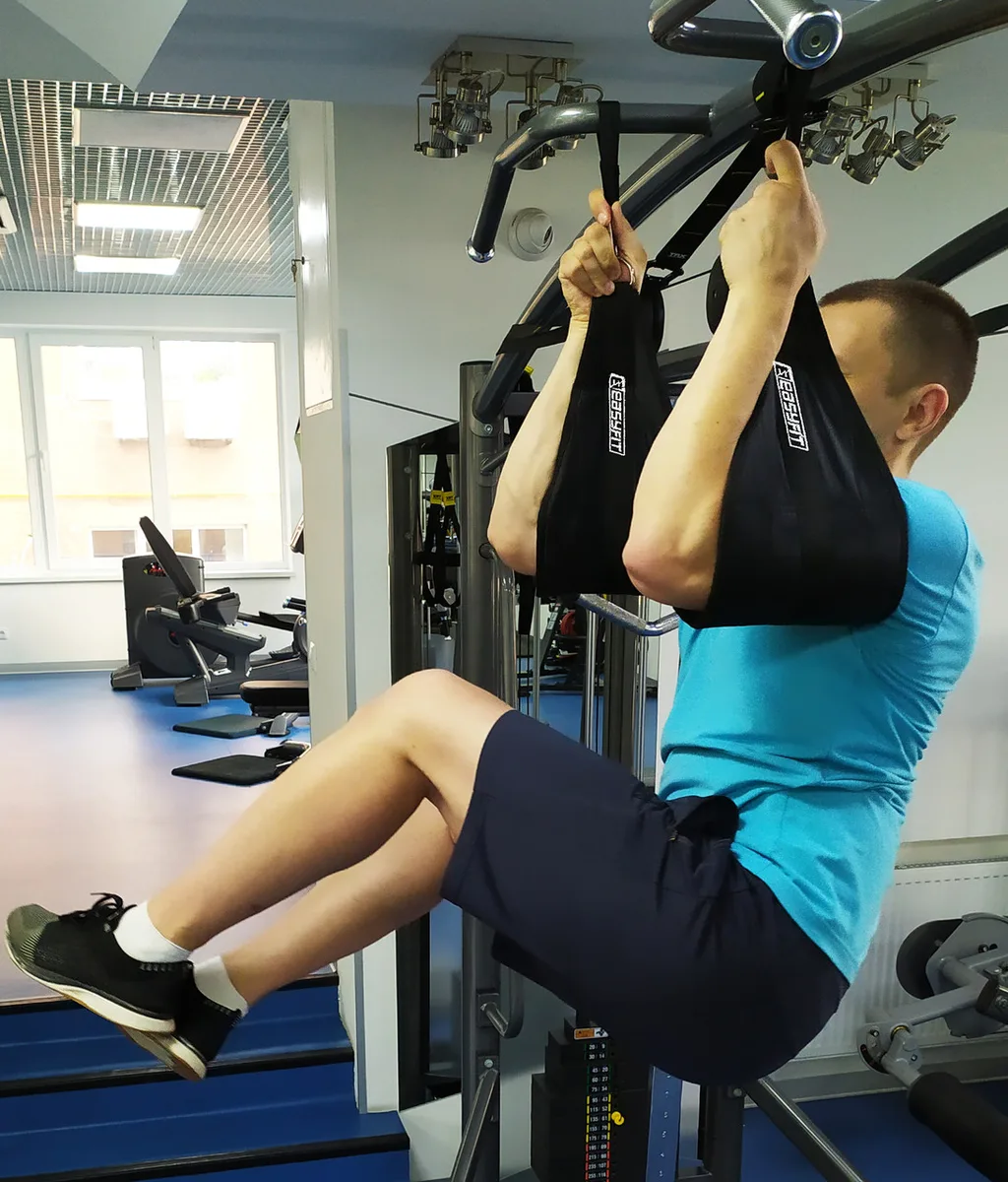 Петлі підвісні EasyFit Оксфорд 20х31 см Чорні