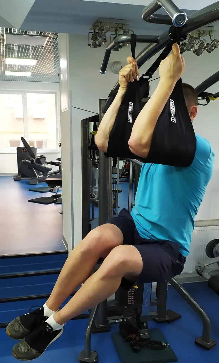 Петлі підвісні EasyFit Оксфорд 20х31 см Чорні