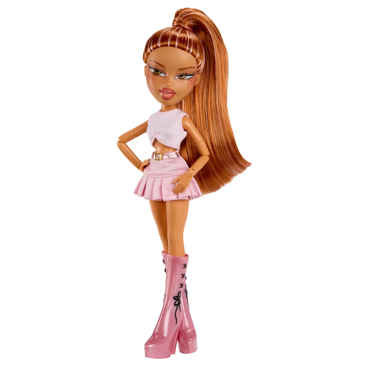 Лялька Bratz Pop Starz комбіновані матеріали 26 см рожевий