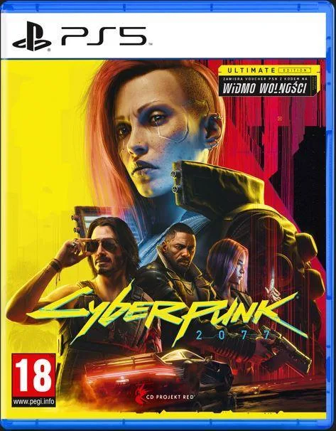Гра консольна PS5 Cyberpunk 2077 Ultimate Edition Blu-ray диск