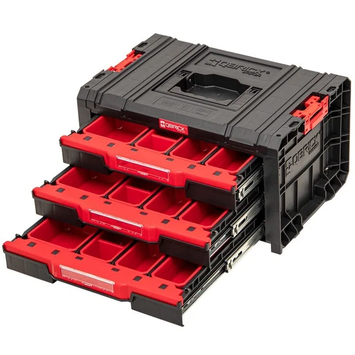 Ящик для інструментів Qbrick пластик 460х320х260 мм чорний
