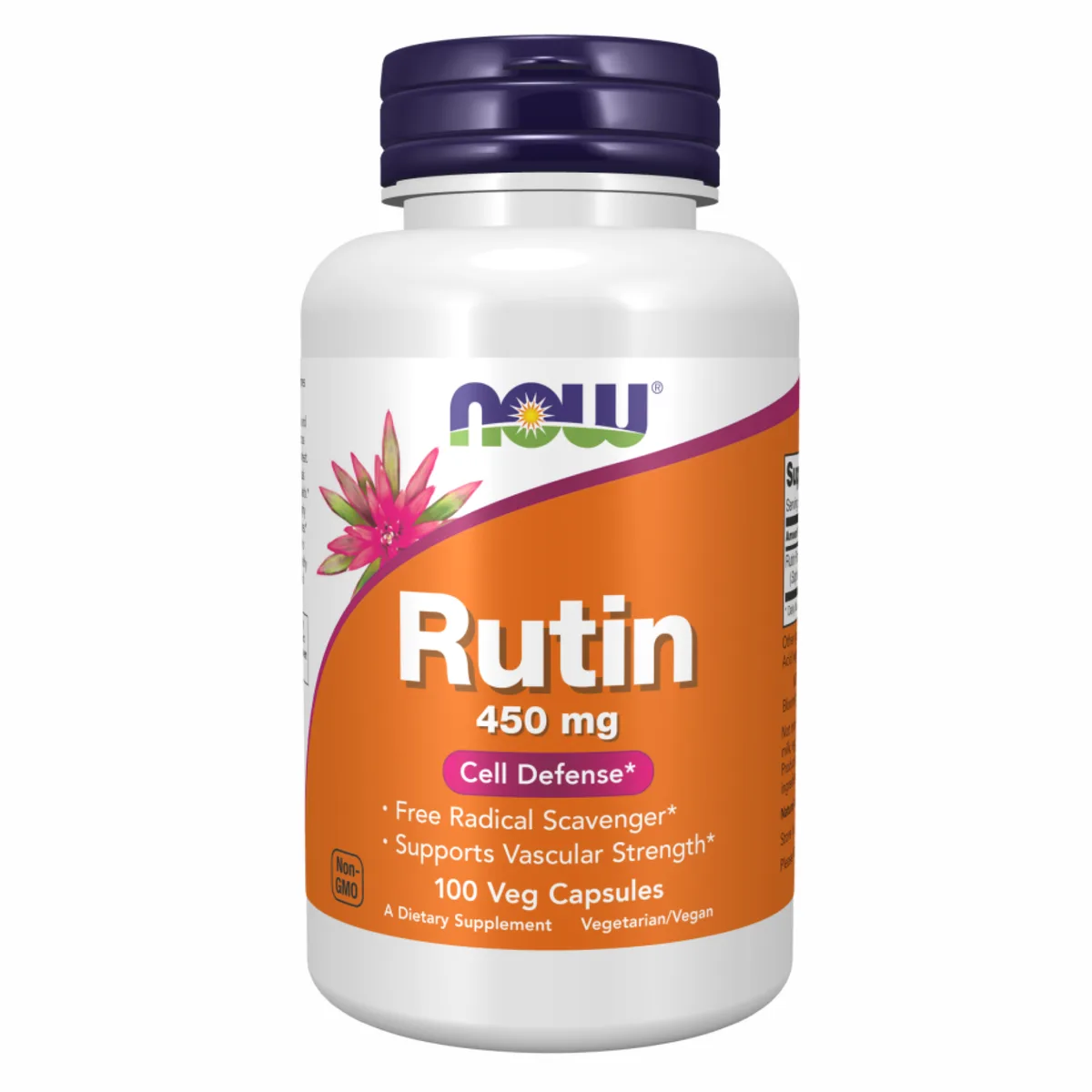 Рутин Now Foods 450 мг 100 вегетаріанських капсул