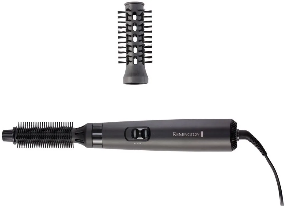 Фен-щетка Remington Dry Style Caring, 400Вт, 2 режима, ионизация, керамическое покрытие, черный