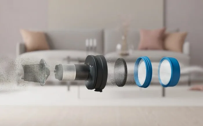Аккумуляторный пылесос Electrolux HEPA 0,3 л Синий