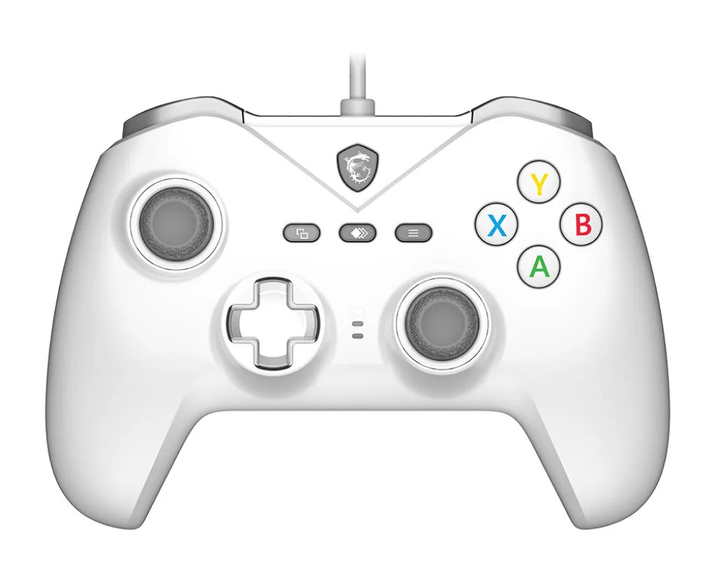 Геймпад MSI FORCE GC200 WHITE, USB-A, білий