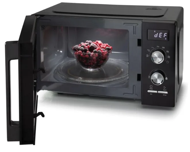Мікрохвильова піч Gorenje соло 20 л чорна 800 Вт механічне керування