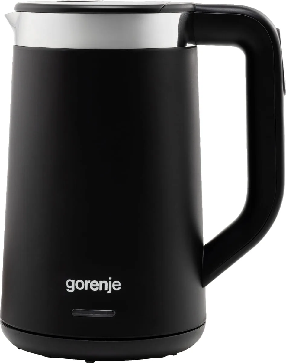 Электрочайник Gorenje 17 л, контроль Strix, LED экран, черный