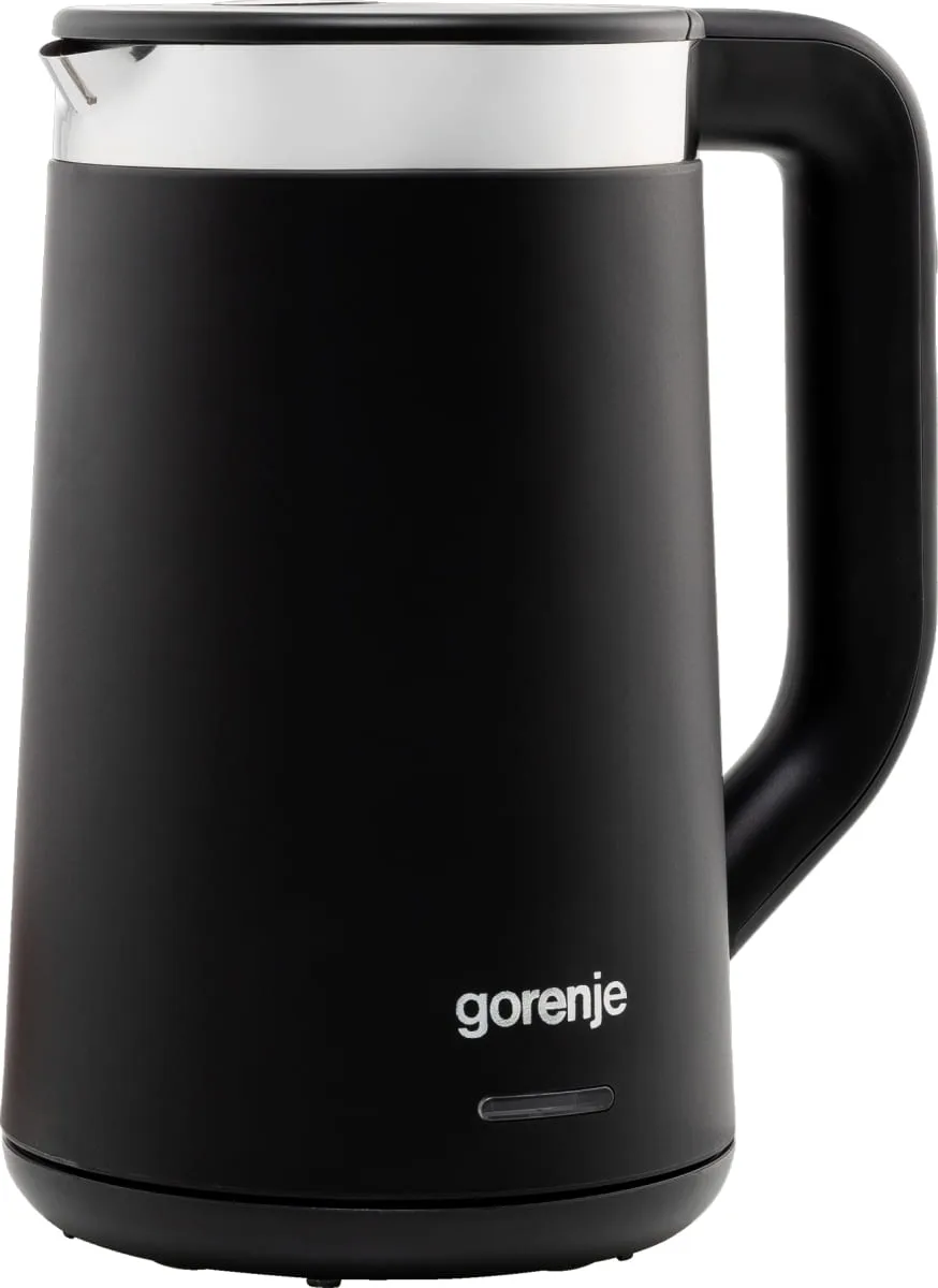 Электрочайник Gorenje 17 л, контроль Strix, LED экран, черный