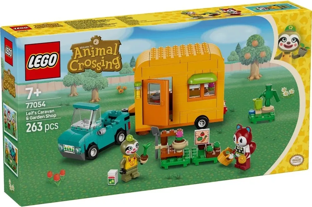 Конструктор LEGO Animal Crossing Садова крамниця караван для дітей від 7 років різнокольоровий