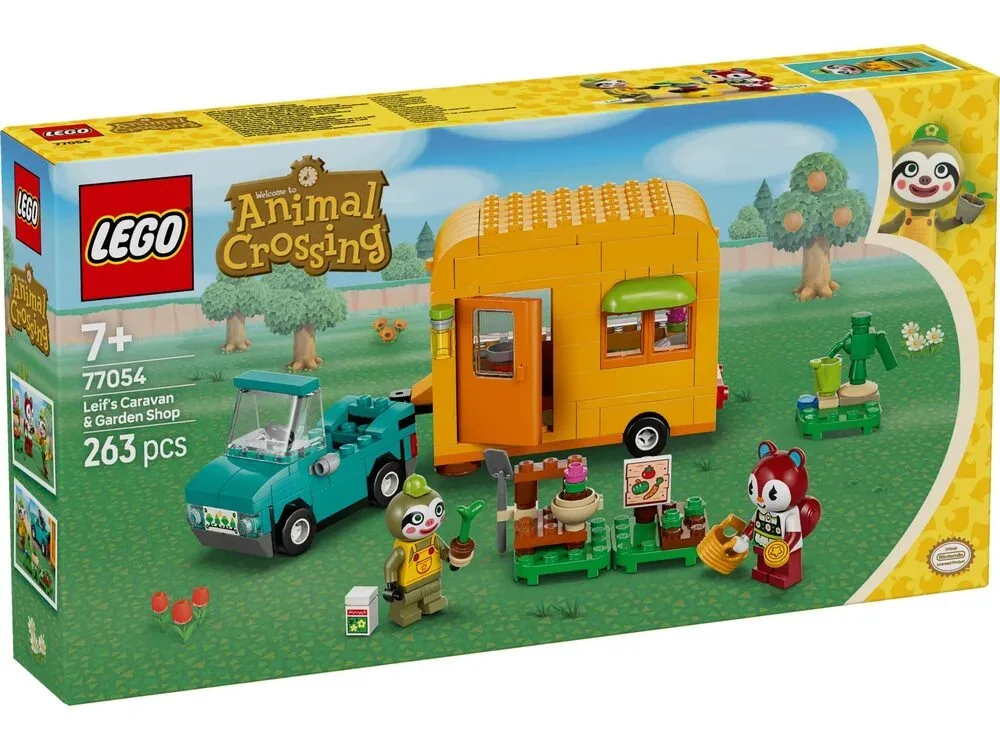 Конструктор LEGO Animal Crossing Садова крамниця караван для дітей від 7 років різнокольоровий