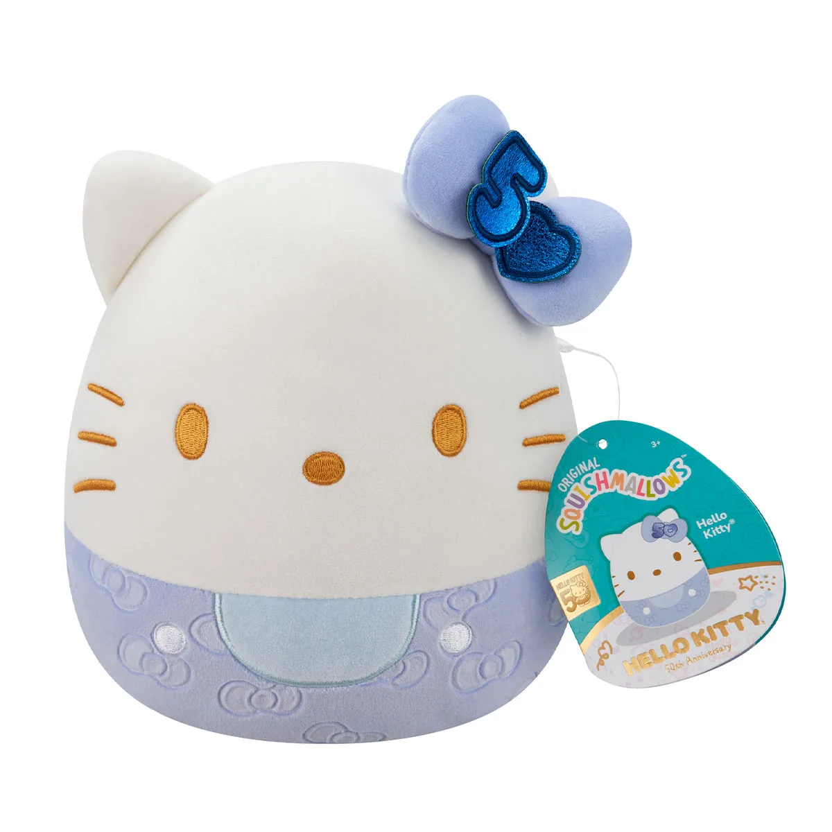 М'яка іграшка Squishmallows поліестер 20 см синя