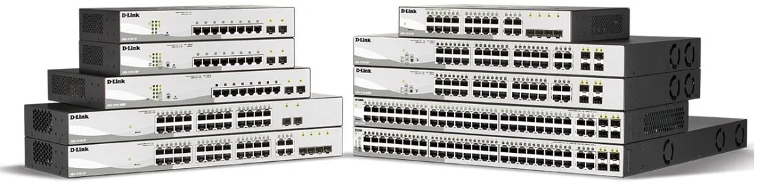 Комутатор D-Link DGS-1210-24P PoE, Websmart