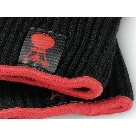 Жаростойкие перчатки Weber арамидное волокно L/XL черные красные