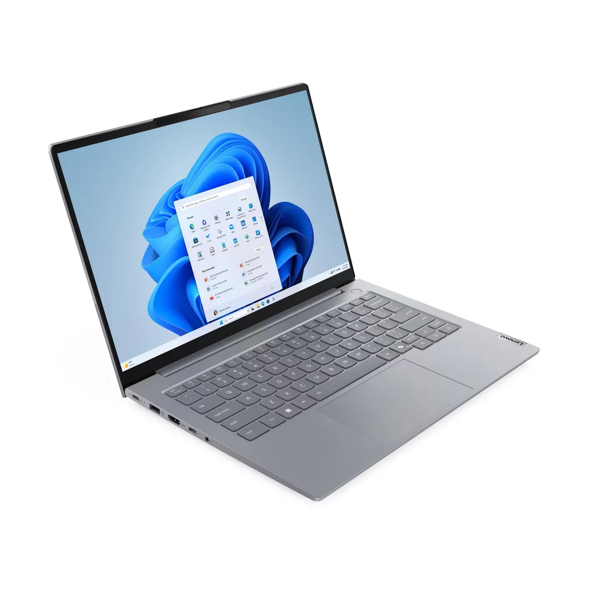 Ноутбук Lenovo 14 дюйм IPS сірий Intel i5 16GB SSD 512GB для бізнесу