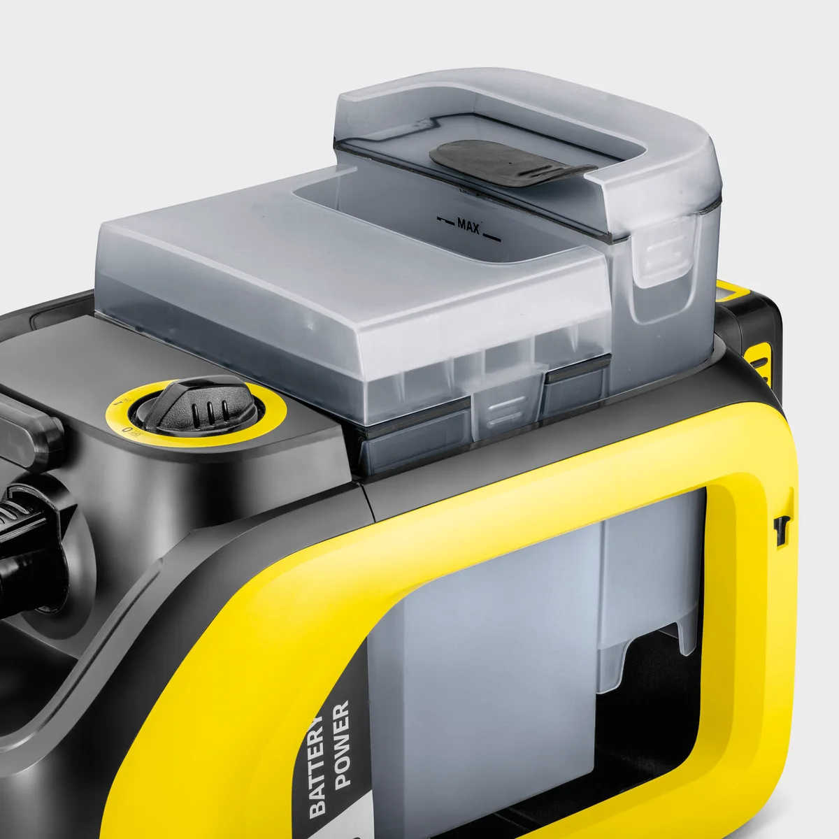 Акумуляторний миючий пилосос Karcher SE 3-18 18В з контейнером для води об'ємом 1.7 л, вага 3.65 кг.