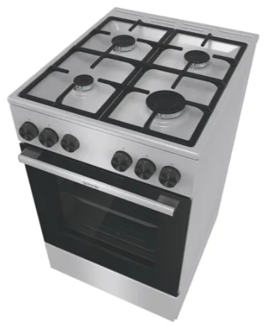 Газова плита Gorenje 4 конфорки нержавіюча сталь 50х85х59,4 см