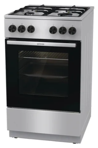Газова плита Gorenje 4 конфорки нержавіюча сталь 50х85х59,4 см