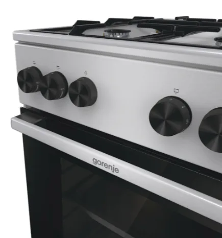 Газова плита Gorenje 4 конфорки нержавіюча сталь 50х85х59,4 см