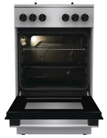Газова плита Gorenje 4 конфорки нержавіюча сталь 50х85х59,4 см