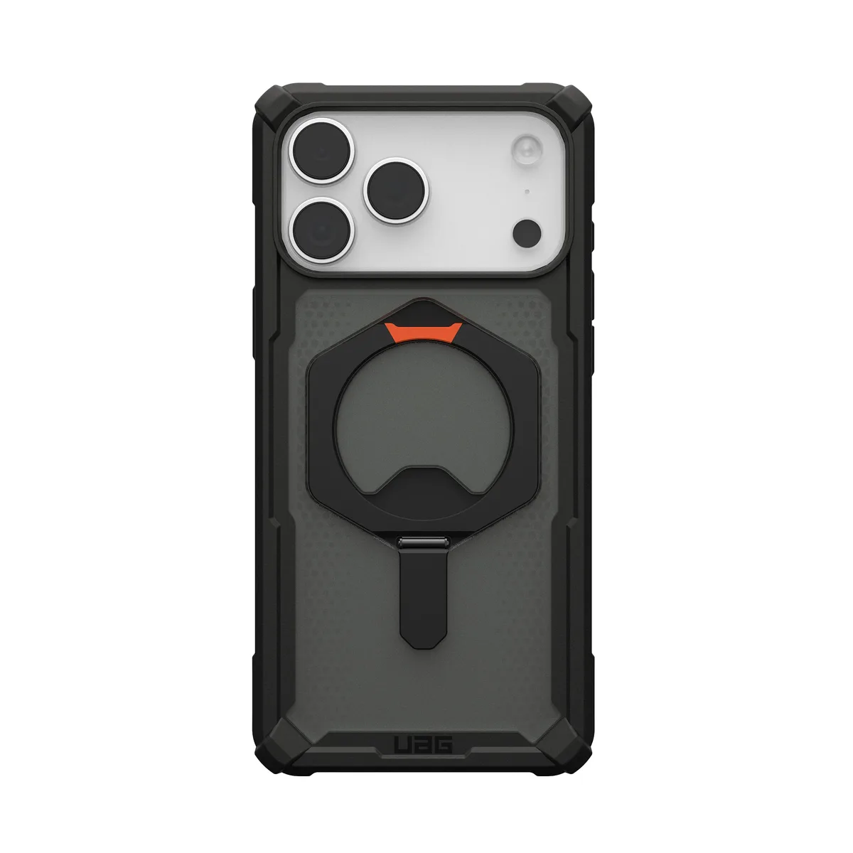 Чохол UAG для iPhone 17 Pro Max, Plasma XTE MagSafe, Black/Pop Orange