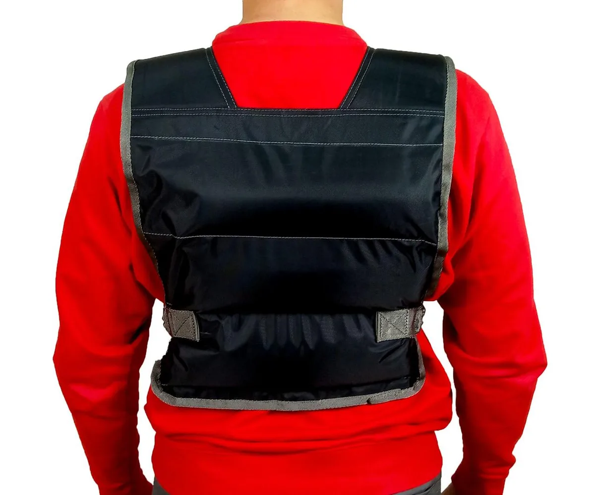 Жилет обтяжувальний EasyFit Oxford 6 кг Чорний
