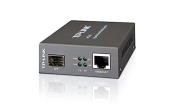 Медіаконвертер TP-Link одномодове оптоволокно 1xGE 1xSFP