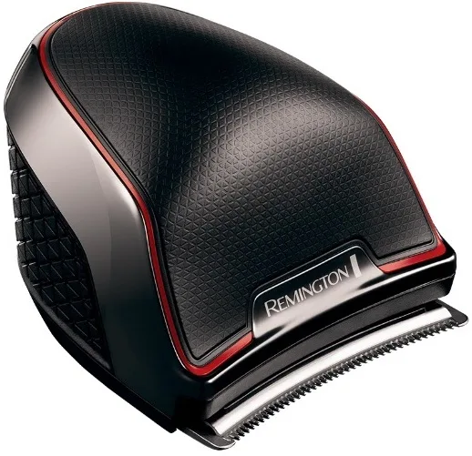 Машинка для стрижки Remington Quickcut Pro, бездротова, роторний двигун, 12 насадок, титанове покриття, чорного кольору.