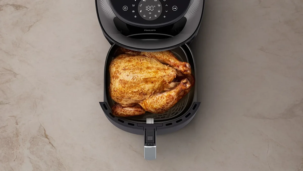 Мультипіч Philips Ovi XL Series 3000, 2000Вт, чаша-7.2л, сенсорне управл., 16 авто. програм, з віконцем, пластик, чорний