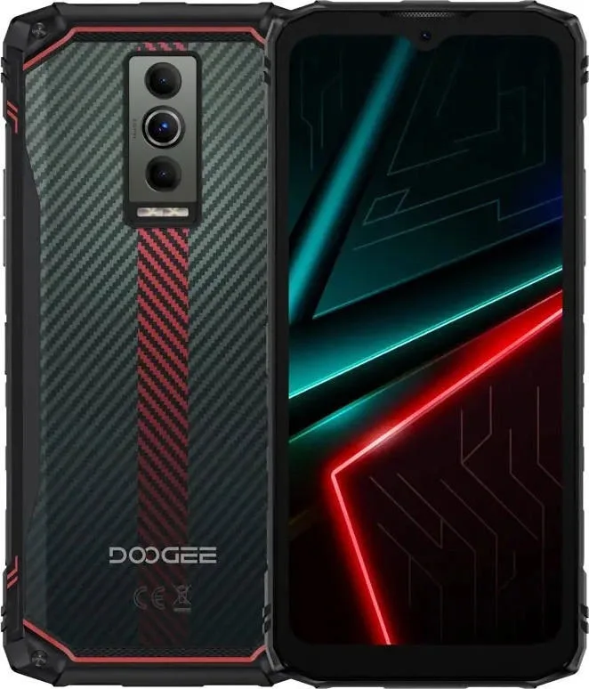 Смартфон Doogee 6,56" червоний 4ГБ 128ГБ 6150мА•год IP68 IP69K