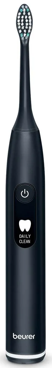 Електрична зубна щітка Beurer, Midnight Ink GP, 80 тис. коливань/хв, 2 насадки, 5 режимів, чорна.