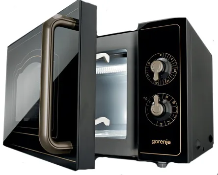 Микроволновая печь Gorenje с грилем 20 л антрацитовая механическая