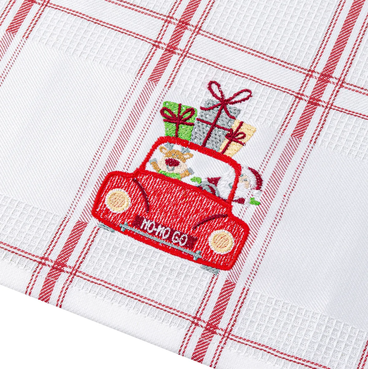 Рушник вафельний Home Line 100% бавовна 45х70 см червоний