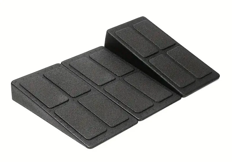 Клинцевий блок для присідань EasyFit поліпропілен 31х5 см чорний